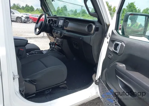 2018 Jeep Wrangler Unlimited Sport S 4X4 from USA, damaged, VIN 1C4HJXDG8JW289529